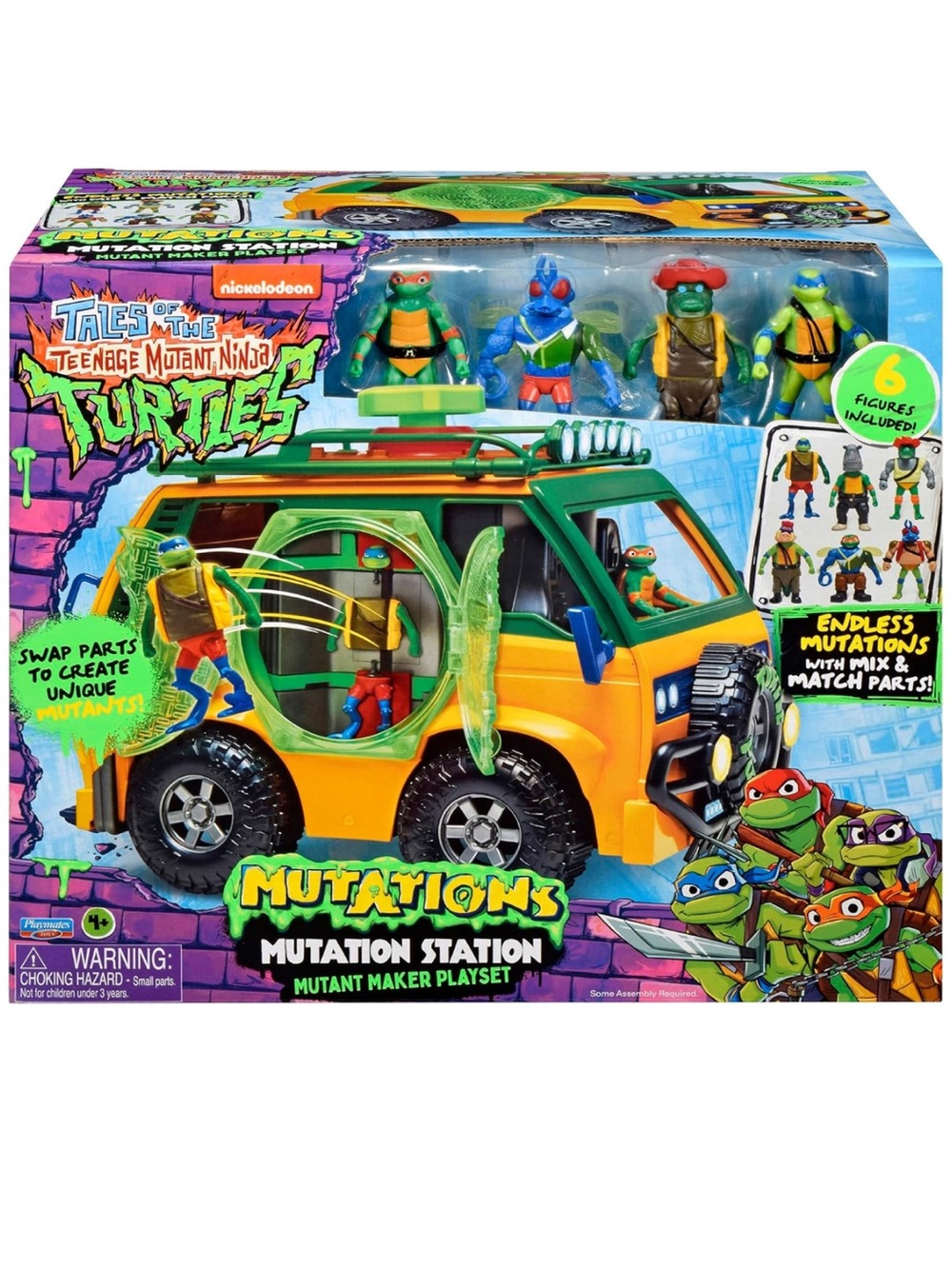Tales Of The Teenage Mutant Ninja Turtles Mutation Station Mutant Maker Playset